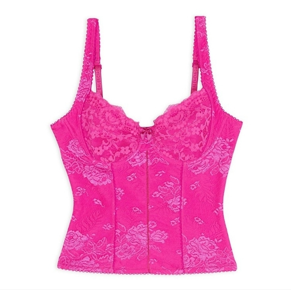 🔥FINAL PRICE DROP🔥 NWD$2,150 Balenciaga Pink Lingerie Lace Scoop Back Tank Top - Picture 6 of 16